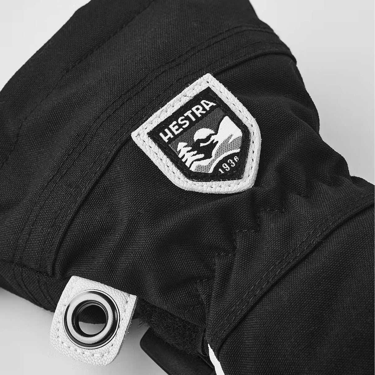 Junior Army Leather Heli Ski Gloves - Snowtrax