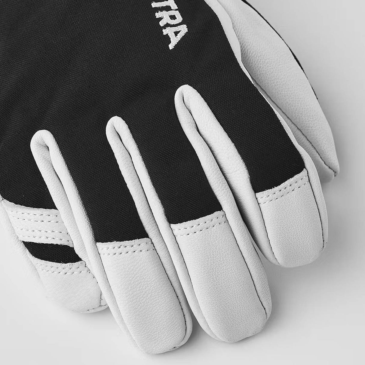 Junior Army Leather Heli Ski Gloves - Snowtrax