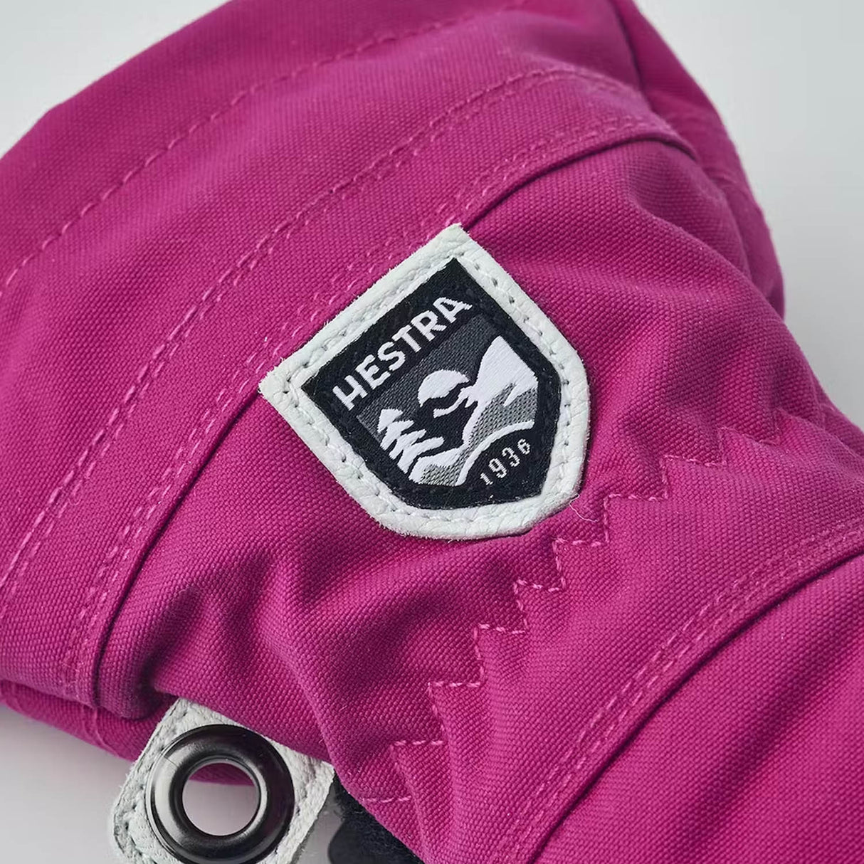 Junior Army Leather Heli Ski Gloves - Snowtrax