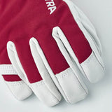 Junior Army Leather Heli Ski Gloves - Snowtrax