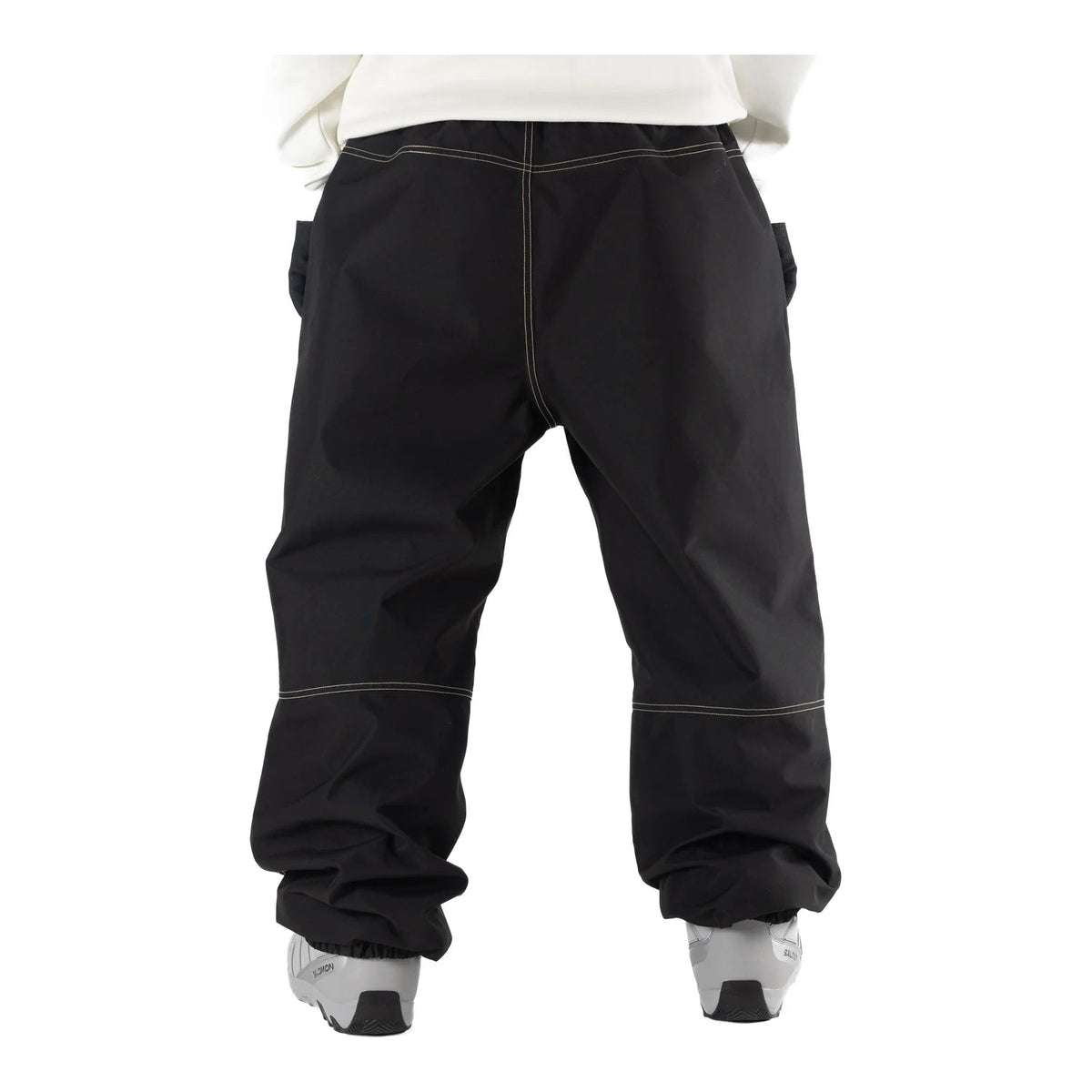 Howl Workwear x Public Pant in black, back on model