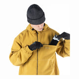 Howl Workwear Jacket in Tan, pocket detail