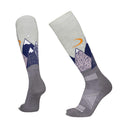 Kids Light Cushion Snowy Mountains Snow Sock