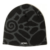 Howl No Cuff Beanie in black