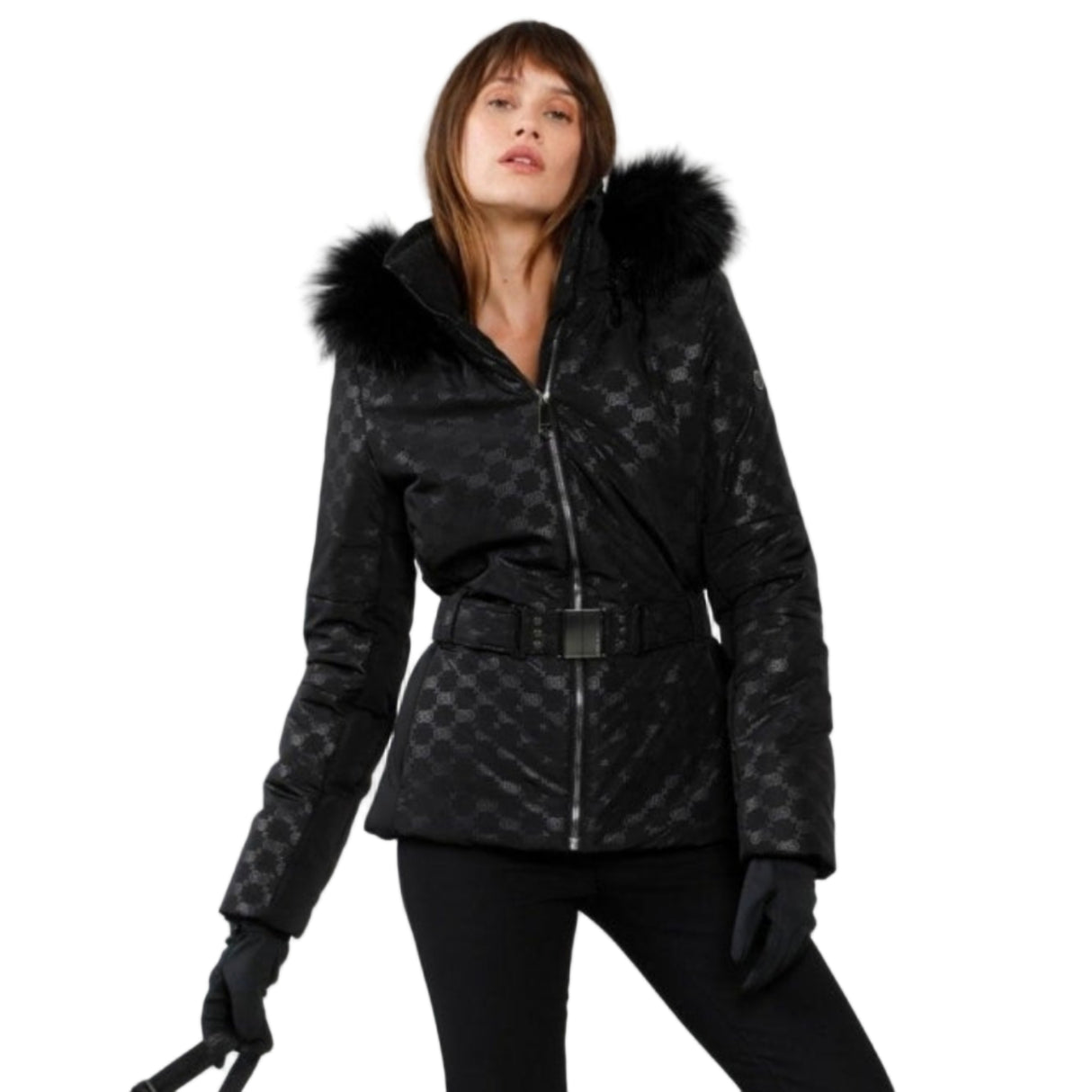 Embro Faux Fur Ski Jacket Embro
