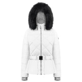Quilted Faux Fur Ski Jacket - Snowtrax