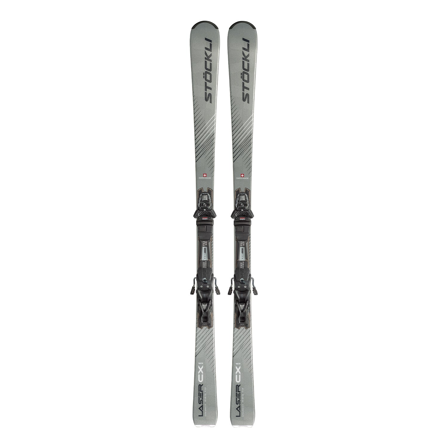 Stockli Laser CX Skis & MC12 Bindings 2026 – Snowtrax