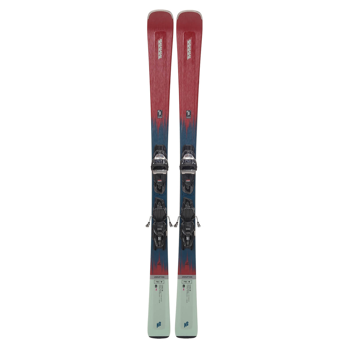 Disruption 76C W Skis & ER3 10 Bindings 2024 - Snowtrax