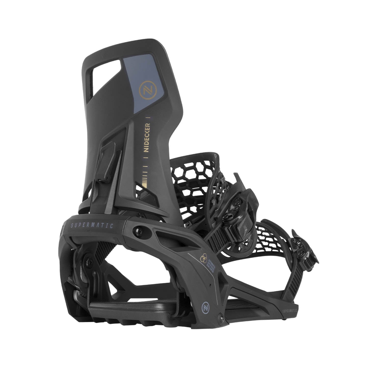 Nidecker Supermatic Snowboard Bindings 2024 – Snowtrax