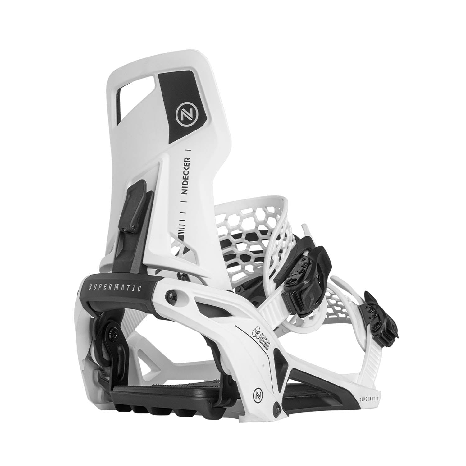 Nidecker Supermatic Snowboard Bindings 2024 – Snowtrax
