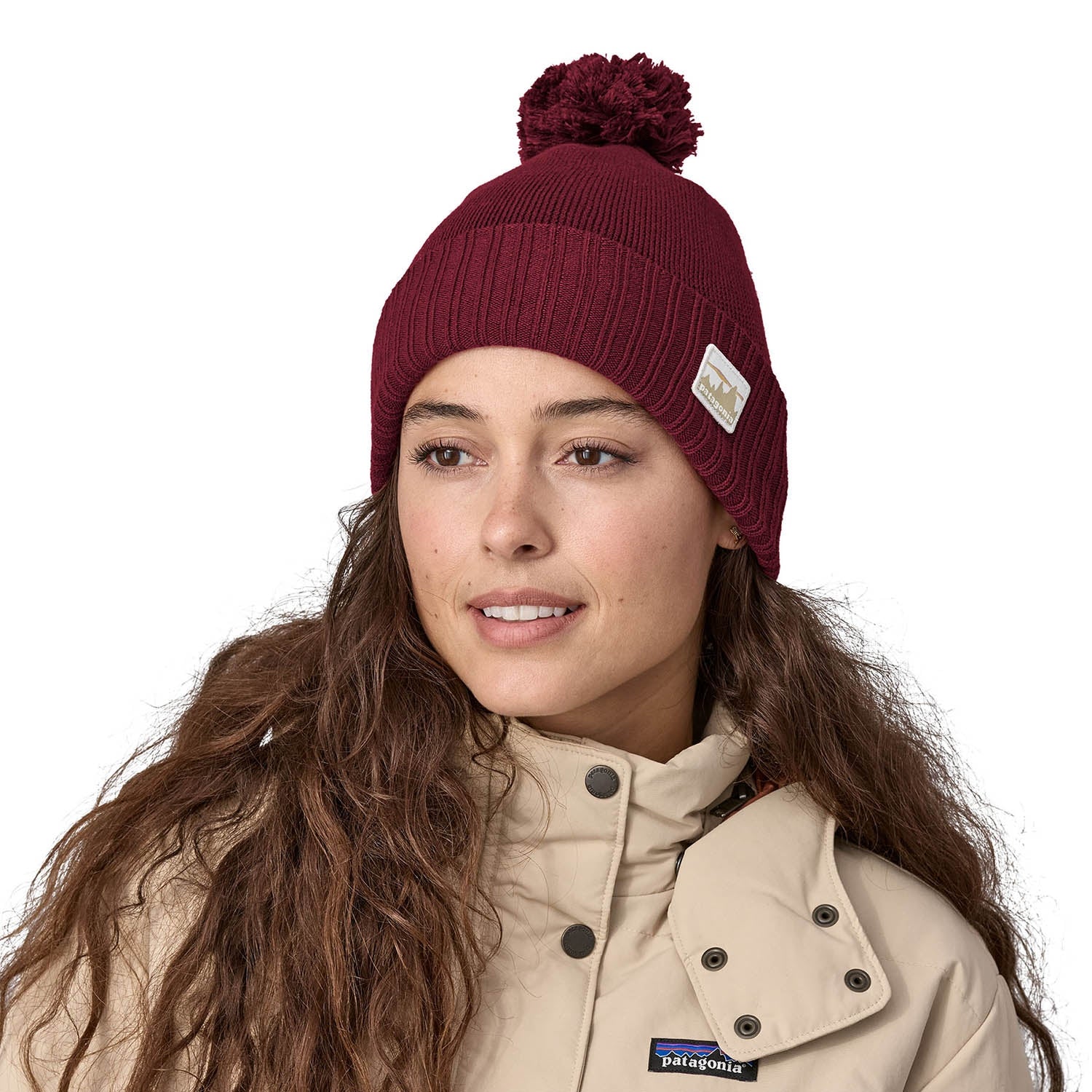 Patagonia red beanie clearance