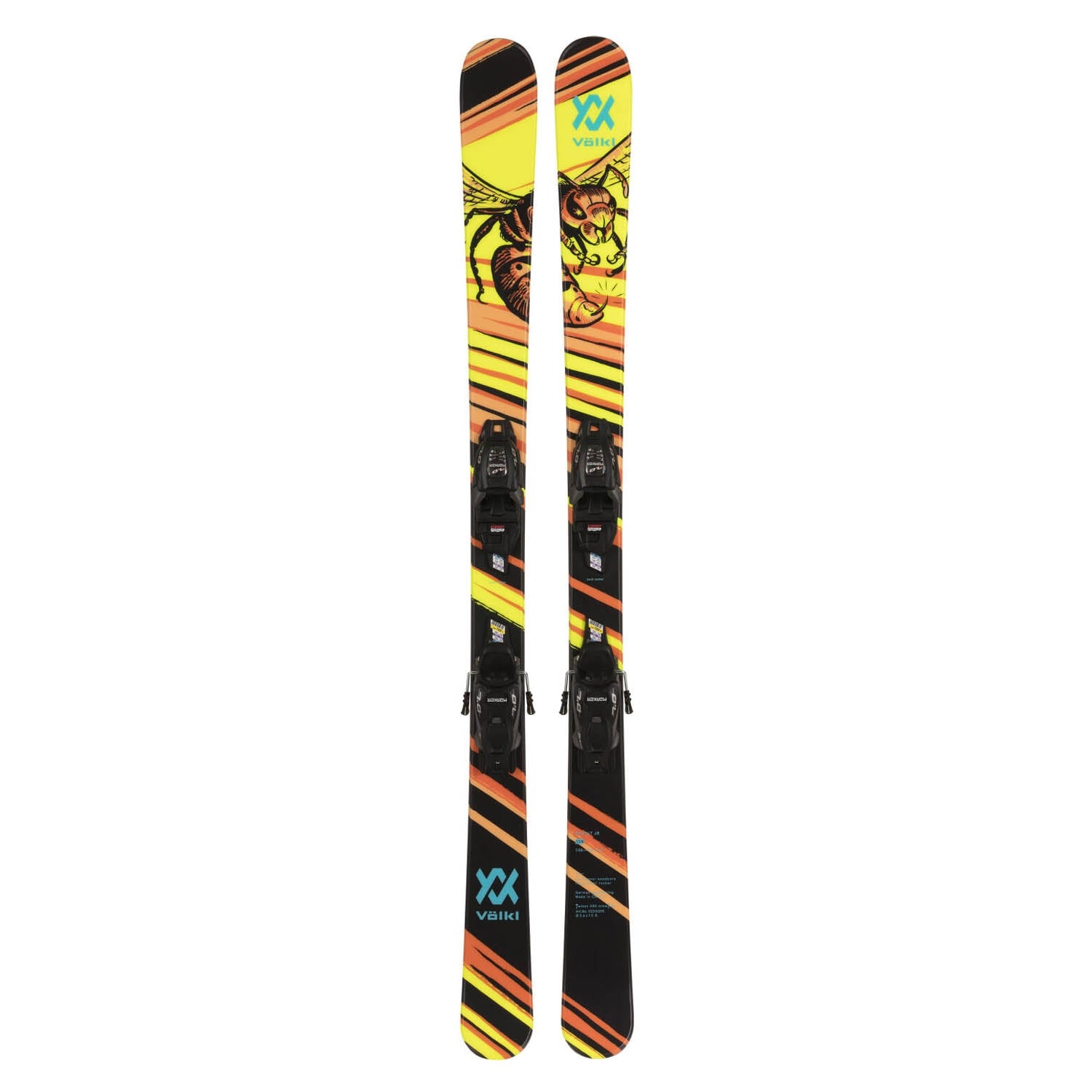Volkl Revolt Junior Wasp Skis & VMotion 7.0 JR Bindings 2024